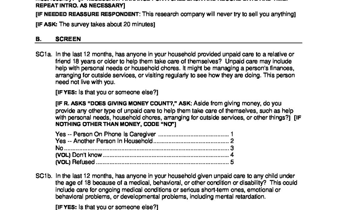 2009Caregiving_Appendix_A_Full_Questionnaire