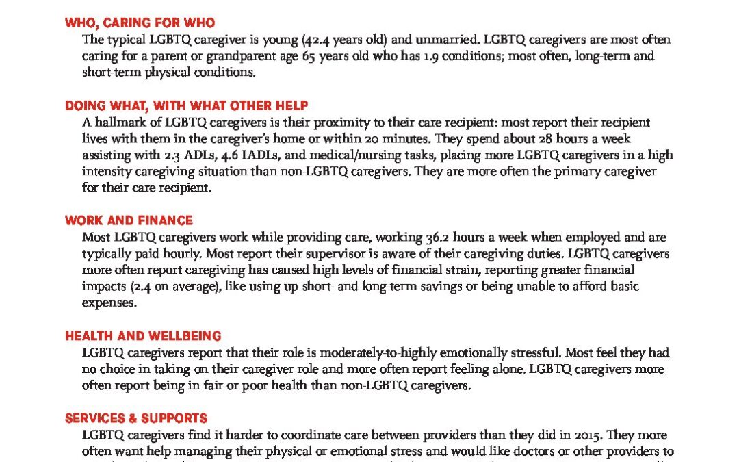 Typical LGBTQ Caregiver PDF Handout