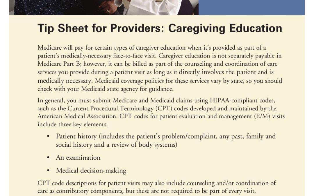 CMS_Tip_Sheet_for_Providers_Caregiving_Education