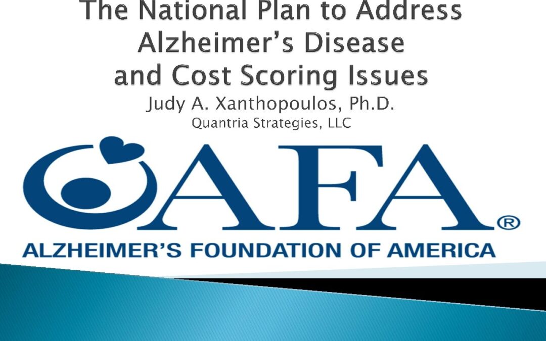 The-National-Plan-to-Address-Alzheimers-Disease-and-Cost-Scoring-Issues-Judy-Xanthopoulos