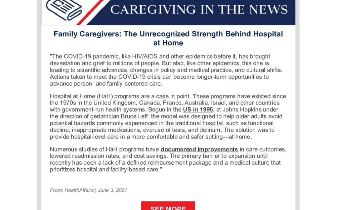 This Week in Caregiving June 14 2021