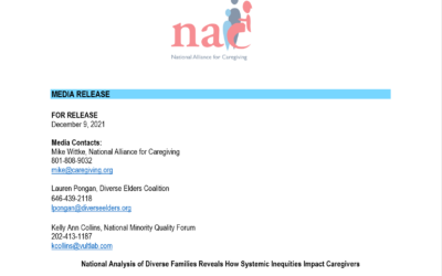 National Analysis of Diverse Families Reveals How Systemic Inequalities Impact Caregivers