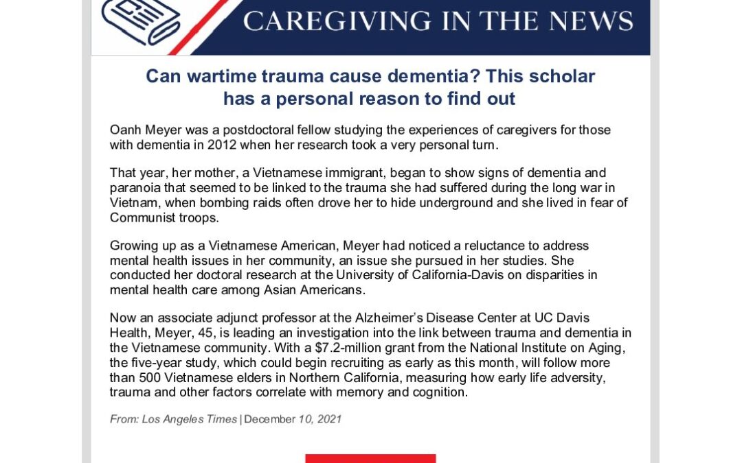 This Week in Caregiving January 12 2022