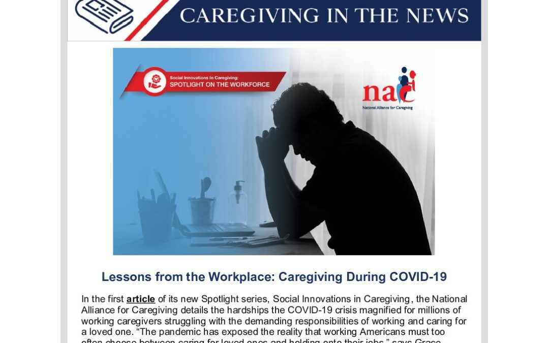 This Week in Caregiving September 29 2021