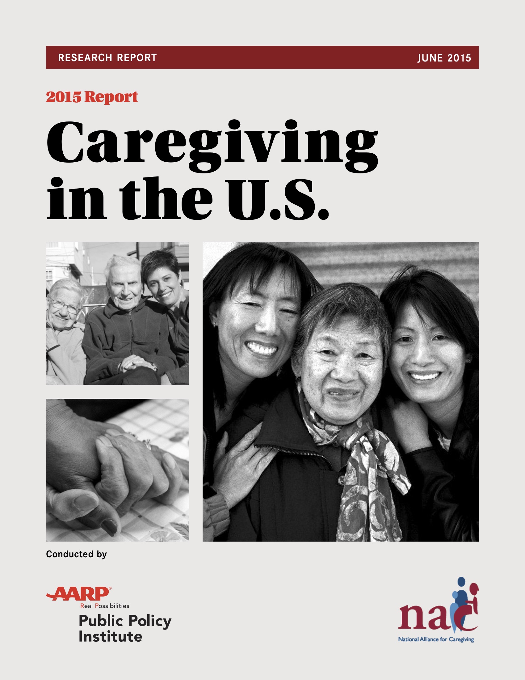 2015 Caregiving in The US Cover Image