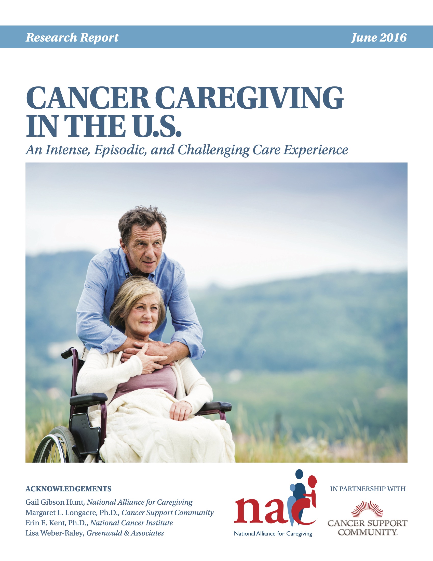 2016 Cancer Caregiving Report