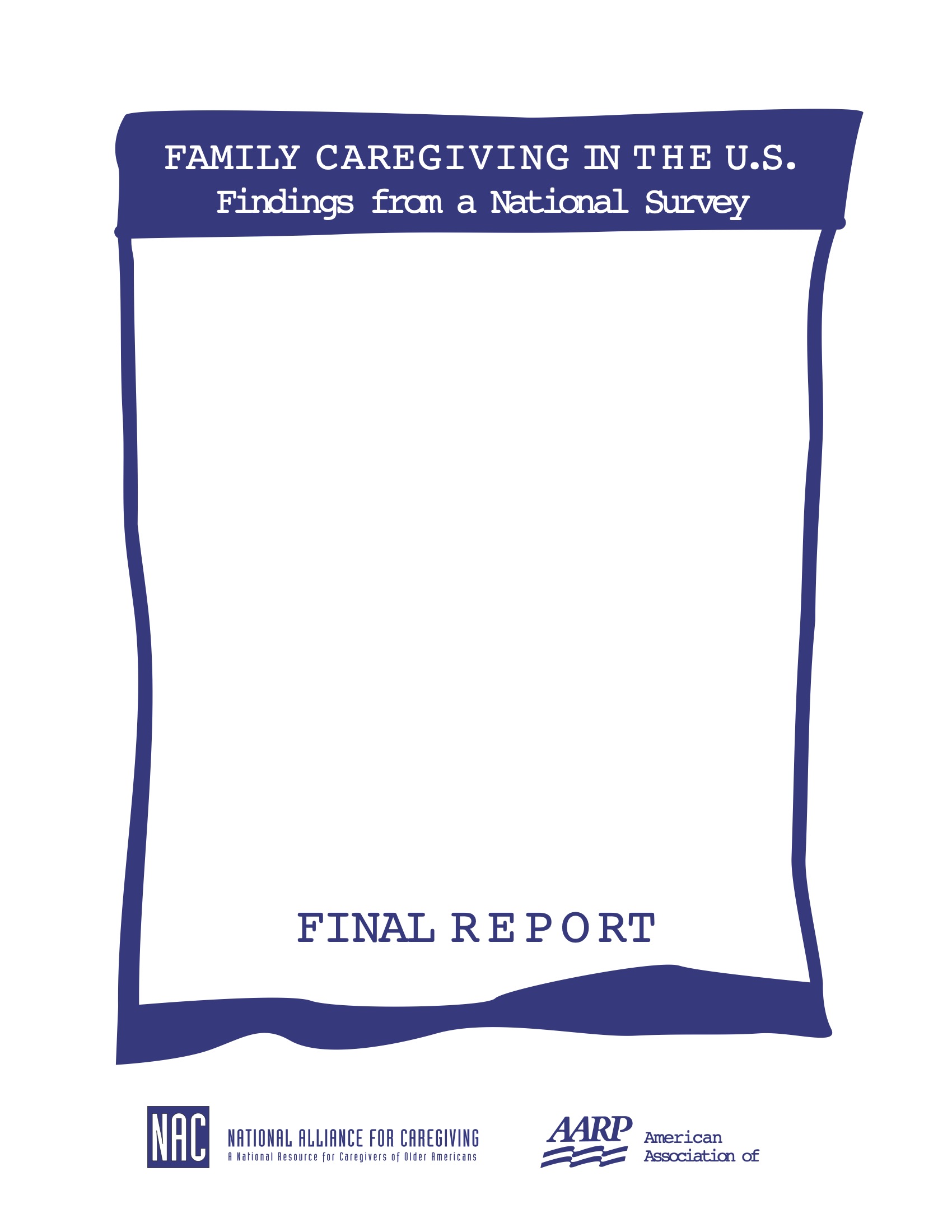 Caregiving in the US 1997 Cover Image