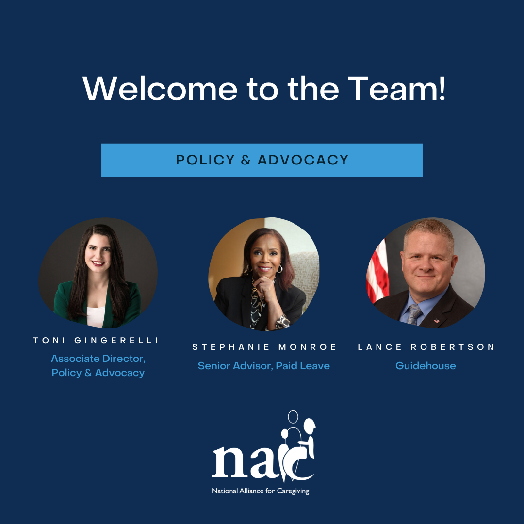 National Alliance for Caregiving Expands Policy and Advocacy Team