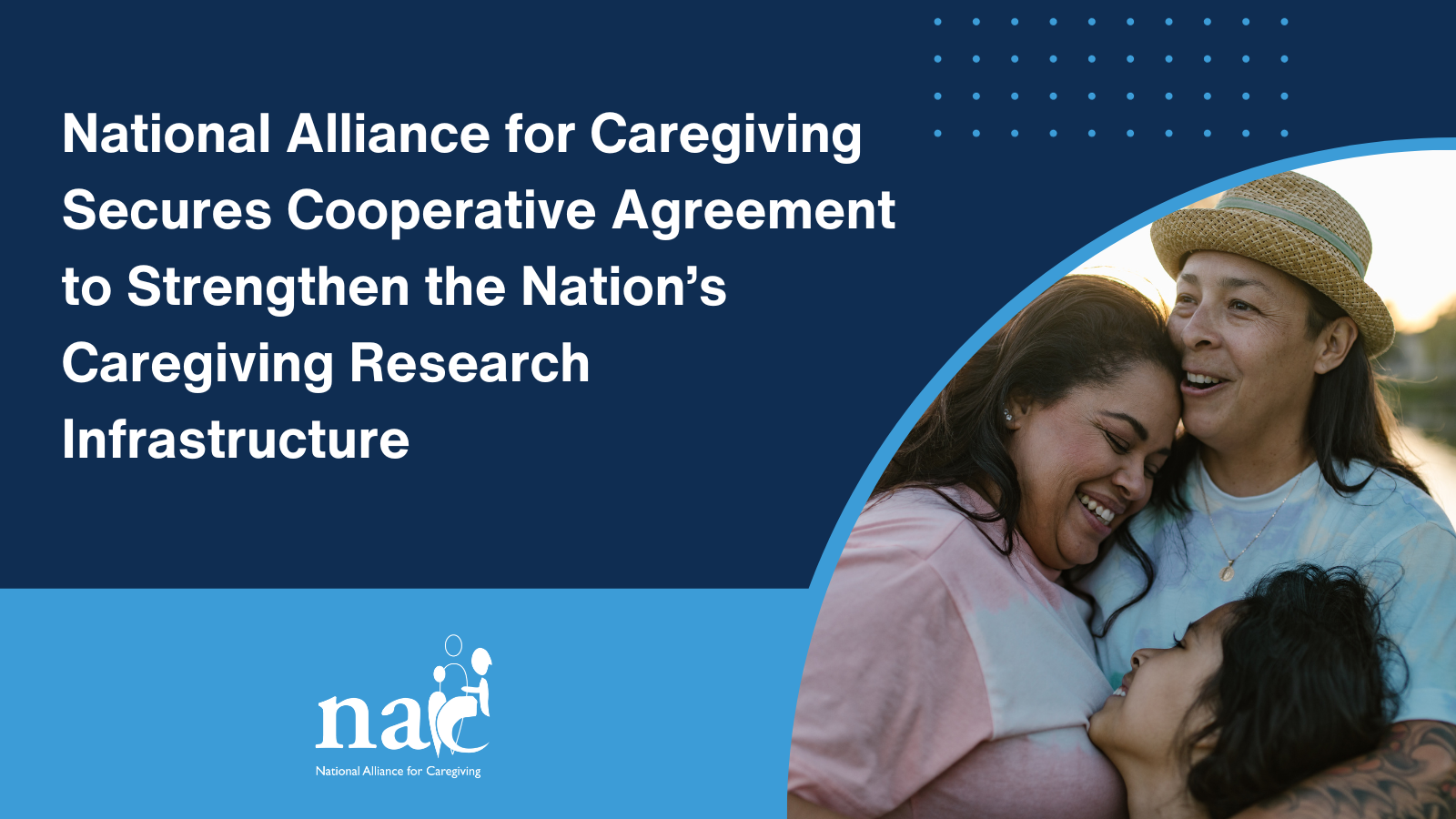 National Alliance for Caregiving Secures $2 Million Cooperative Agreement to Strengthen the Nation’s Caregiving Research Infrastructure Featured Image