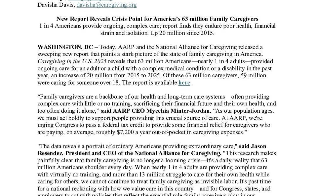 Caregiving Call Press Release_7.22.25_FINAL