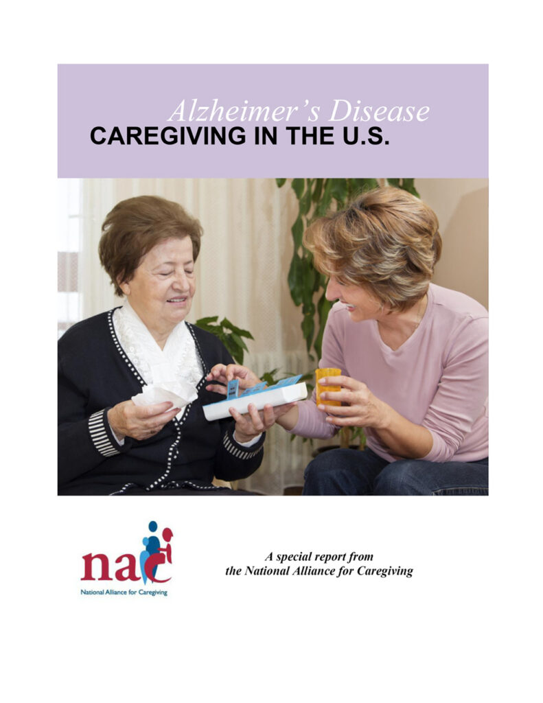 Alzheimer’s Disease Caregiving in The U.S.
