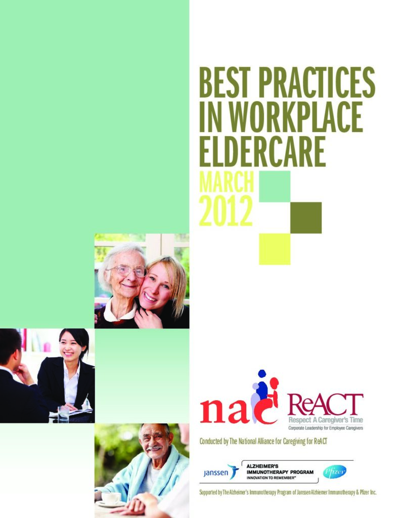 Best Practices in Workplace Eldercare