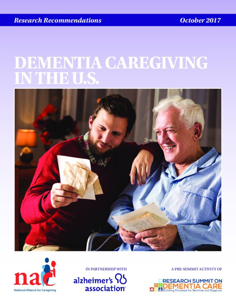 Dementia Caregiving in The U.S. (Research Recommendation)