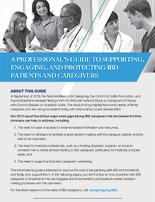A Professional’s Guide to Supporting, Engaging, And Protecting IBD Patients And Caregivers
