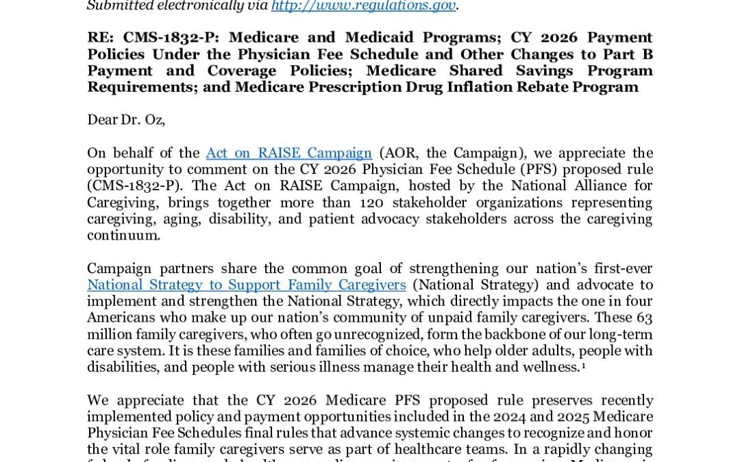 PFS CY2026 Act On RAISE- Sept 2025