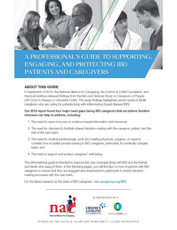 Appendix A Caregiving in the United States 2020 Cover Photo