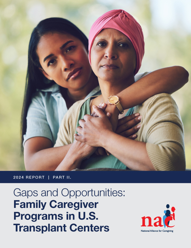Appendix A Caregiving in the United States 2020 Cover Photo