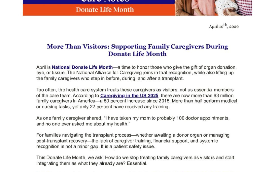April 10 – Newsletter
