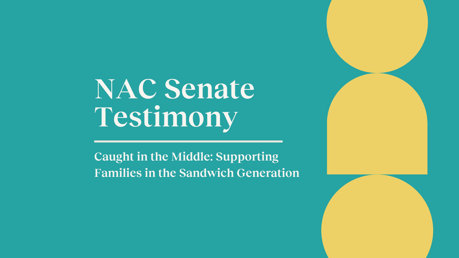 NAC President and CEO Testifies Before the Senate Aging Committee on the Realities Facing America’s Family Caregivers