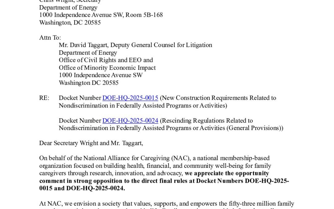 NAC DOE 504 Comment Letter 6.16.25
